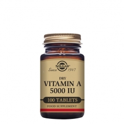 Solgar Vitamina A com Vitamina C 100 comprimidos