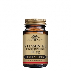 Solgar Vitamina K1 100 µg 100 comprimidos