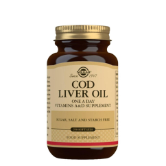 Solgar Óleo de Figado de Bacalhau Cápsulas 250un.