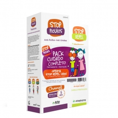 Stop Piolhos Pack Cuidado Completo Shampoo Tratamento + Repelente
