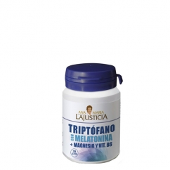 Ana María Lajusticia Triptofano com Melatonina + Magnésio e Vitamina B6 Suplemento Comprimidos 60unid
