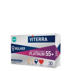 Viterra Platinum 55+ Mulher Comprimidos Revestidos 30unid.