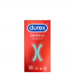 Durex Sensitivo Suave Slim Fit Preservativos 10unid.