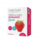 EasySlim Gelatina Light Stevia Sabor Morango 2unid.