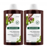 Klorane Quinina Bio Duo Shampoo Fortificante Antiqueda 2x400ml 
