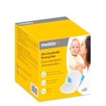 Medela Protetores de Seios Ultra Respiráveis 60unid.