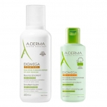 A-Derma Exomega Control Pack Bálsamo Emoliente oferta Gel Duche