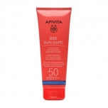 Apivita Bee Sun Safe Hydra Fresh Leite Protetor SPF50 200ml 
