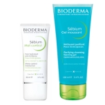 Bioderma Sebium Pack Creme Mat Control Oferta Gel Moussant