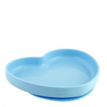 Chicco Prato Silicone Heart com Ventosa 9m+ 1un. Azul