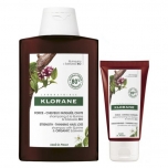 Klorane Quinina Bio Shampoo 400ml + Oferta Condicionador Quinina 50ml