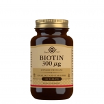 Solgar Biotina 300µg Suplemento Comprimidos 100unid