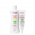Saforelle Pack Solução Íntima Ultra Hidratante + Creme Calmante (250ml+40ml)