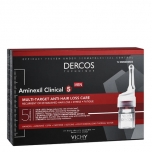 Vichy Dercos Aminexil Clinical 5 Ampolas Antiqueda Homem 42unid.