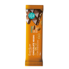 Easyslim Chocolate Negro 70% Cacau e Amêndoa 30g