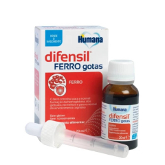 Difensil Ferro Gotas Suplemento para Recém-nascidos e Lactentes 20ml