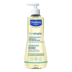 Mustela Stelatopia Óleo Banho Preço Especial 500ml
