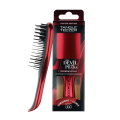 Tangle Teezer Detangler Mini Chrome O Diabo Veste Prada Escova de Cabelo 1un.