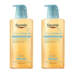 Eucerin Duo Atopi Control Óleo de Banho Apaziguante 2x400ml