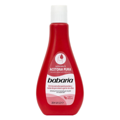 Babaria Acetona Pura Removedor de Verniz Eficaz e Rápido 200ml