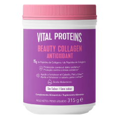 Vital Proteins Beauty Collagen Suplemento Alimentar Morango e Limão 315g
