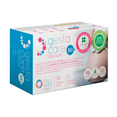 LifeWell GestaCare Gestação 35+ Cápsulas Moles Suplemento para Gravidez 30un
