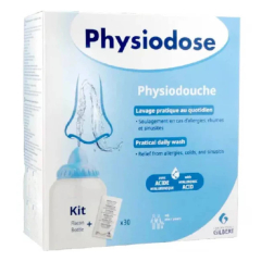 Physiodose Physiodouche Kit Irrigador Nasal + 30 saquetas