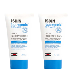 ISDIN Nutratopic Pro-AMP Creme Facial Protetor Hidratante Pele Atópica 2x50ml