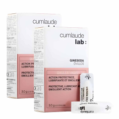 Cumlaude Lab Prebiotic Óvulos Vaginais Reequilibrantes da Microbiota Vaginal Pack Duplo 10un.
