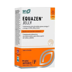 Equazen Jelly Gomas Fruta 3A+ 30un.