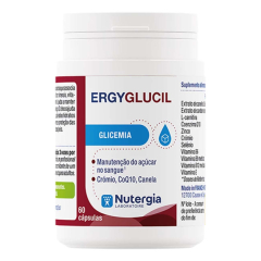 Nutergia Ergyglucil Glicemia Suplemento Alimentar para Controlo da Glicemia 60un.