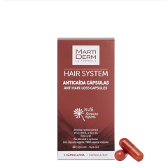 Martiderm Hair System 3GF Cápsulas Anti-Queda 60unid.