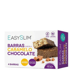 Easyslim Barras Caramelo e Chocolate 4unid.