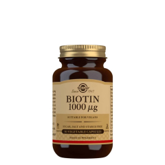 Solgar Biotina 1000µg Cápsulas Vegetais 50un.