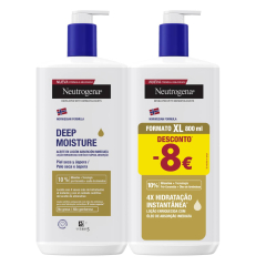 Neutrogena Hidratação Profunda Pack Loção-Óleo 2x400ml