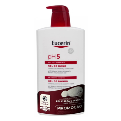 Eucerin pH5 Gel de Banho Pele Sensível Preço Reduzido 1000ml