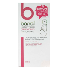 Barral MotherProtect Creme Gordo com Óleo de Amêndoas 100ml 