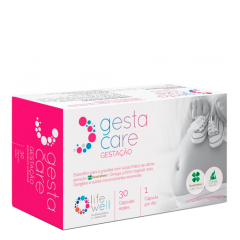 LifeWell Gestacare Gestação Suplemento Cápsulas 30unid.