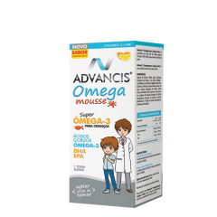 Advancis Omega Mousse Super Ómega- Laranja-Limão