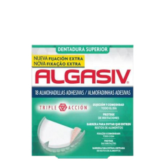Algasiv Almofadinhas Adesivas Dentadura Superior
