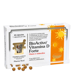 Bioactivo Vitamina D Forte Cápsulas 80un.