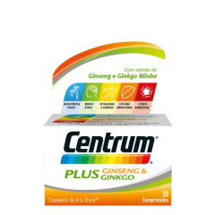 Centrum Plus Ginseng & Ginkgo Comprimidos 30unid.