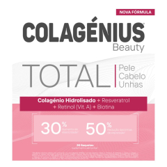Colagénius Beauty Suplemento Pó Oral em Saquetas 30x8.1gr