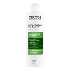 Dercos Shampoo Anticaspa Couro Cabeludo Sensível 200ml