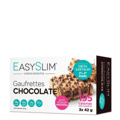 Easyslim Gaufrettes Sabor Chocolate 3un.