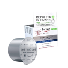 Eucerin Hyaluron-Filler 3x Effect Recarga Creme Facial Noite 50ml 