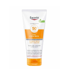 Eucerin Sun Sensitive SPF50+ Gel-Creme Solar Toque Seco 200ml