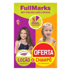 Fullmarks Pack Loção + Shampoo Pós-Tratamento Piolhos