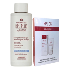 KPL Plus Kit Shampoo Anti-Seborreia oferta Gel Creme Rosto