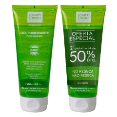 Martiderm Acniover Pack Gel de Limpeza Purificante 2x200ml